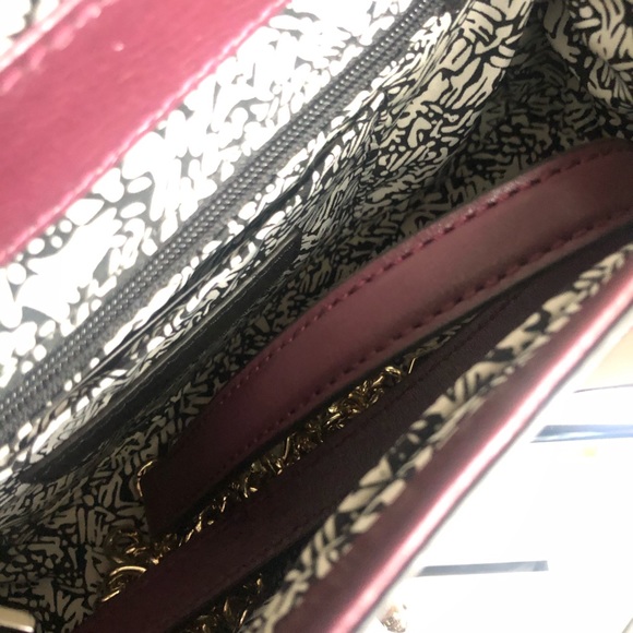 Rebecca Minkoff Chevron Bag in Burgundy - Picture 7 of 10